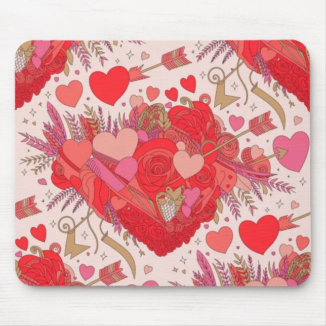 Valentine’s Day Mousepad | Romantic (Vorne)