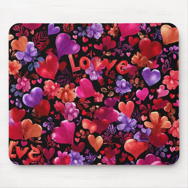 Valentine’s Day Mousepad | Romantic (Vorne)