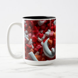 Valentine’s Day Mug | Romantic, Cute &Heartwarming Zweifarbige Tasse