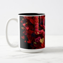Valentine’s Day Mug | Romantic, Cute &Heartwarming Zweifarbige Tasse