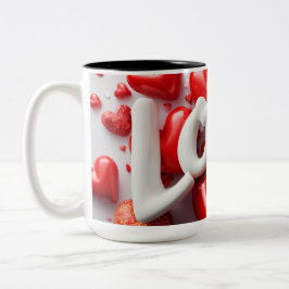 Valentine’s Day Mug | Romantic, Cute &Heartwarming Zweifarbige Tasse