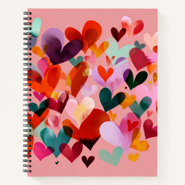 Valentine’s Day Notebook Collection | Romantic Notizbuch (Vorderseite)