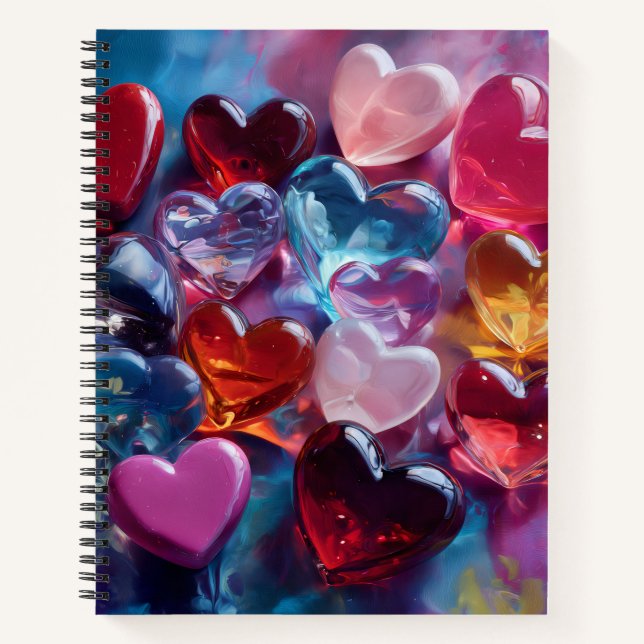 Valentine’s Day Notebook Collection | Romantic Notizbuch (Vorderseite)