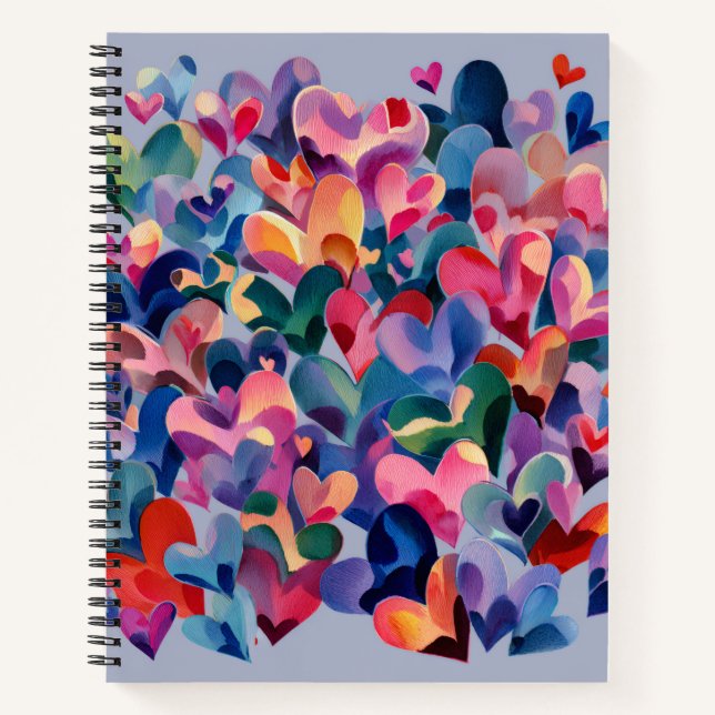 Valentine’s Day Notebook Collection | Romantic Notizbuch (Vorderseite)