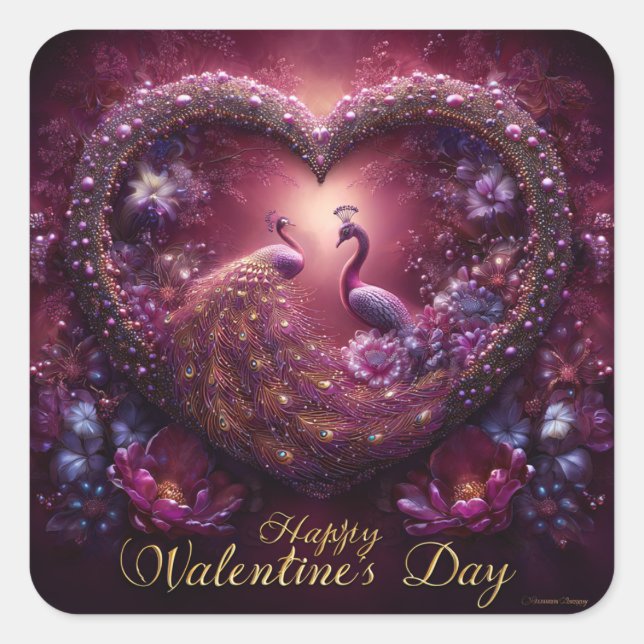 Valentine’s Day Stickers | Cute, Romantic  (Vorderseite)