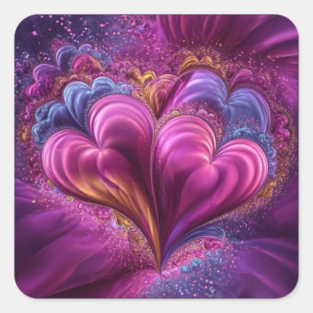 Valentine’s Day Stickers | Cute, Romantic  (Vorderseite)