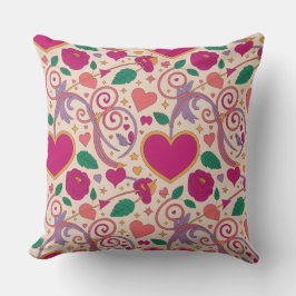 Valentine’s Day Throw Pillow Collection | Romantic Kissen