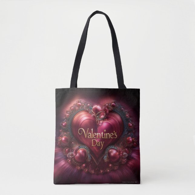 Valentine’s Day Tote Bag | Romantic, Cute Tasche (Vorderseite)