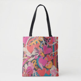 Valentine’s Day Tote Bag | Romantic, Cute Tasche