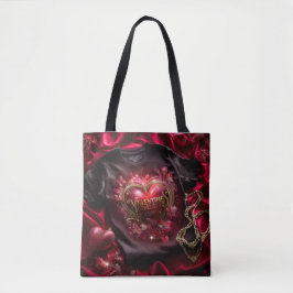 Valentine’s Day Tote Bag | Romantic, Cute Tasche