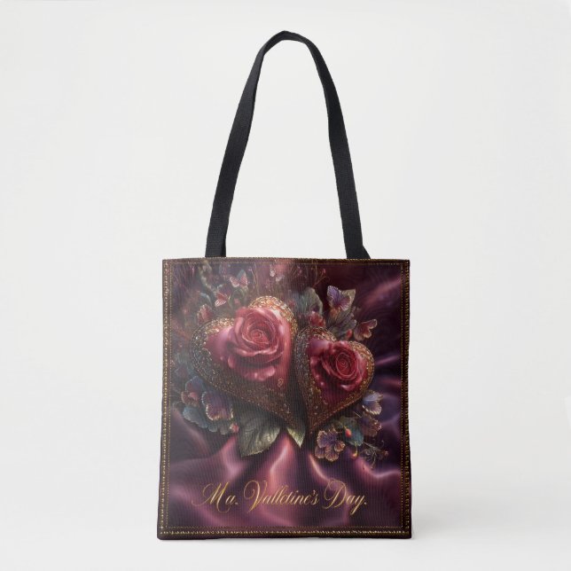 Valentine’s Day Tote Bag | Romantic, Cute Tasche (Vorderseite)