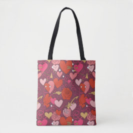 Valentine’s Day Tote Bag | Romantic, Cute Tasche