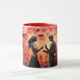  Valentine’s Day true love end mariage Tasse