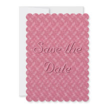 Valentine Save the Date erröten