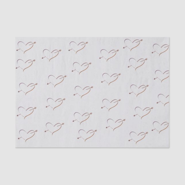 Valentine Seidenpapier (Vorderseite)