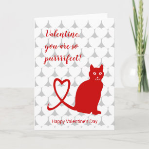 Valentine, Sie sind echt Feiertagskarte