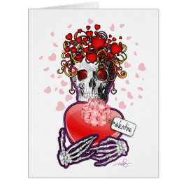 Valentine Skull Liebe