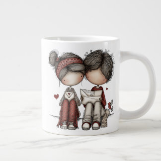 Valentine – Spezielle Tasse für süße Liebesbriefe