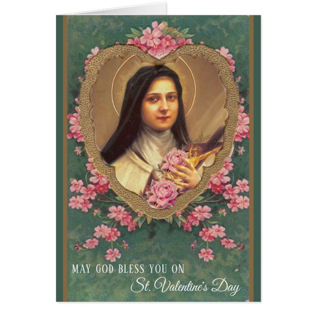 Valentine St. Therese Katholic Religious Nun (Vorne)