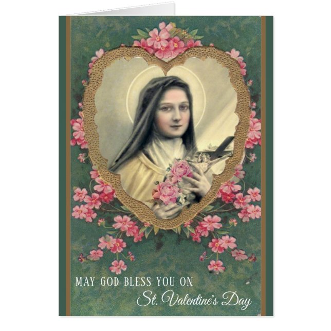 Valentine St. Therese Katholic Religious Nun (Vorne)