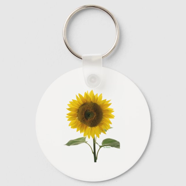 Valentine Sunflower Schlüsselanhänger (Vorderseite)