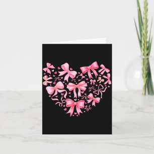 Valentine Süße Kokette Schleife Nk Herz Mädchen Fr Karte