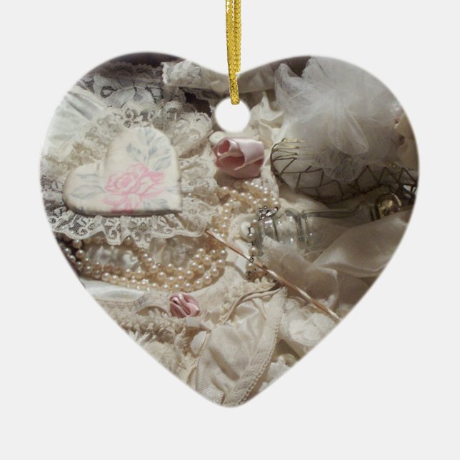 Valentine Sweetheart Keramikornament (Vorne)