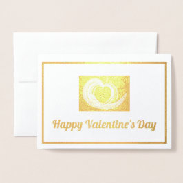 Valentine Swirl Fraktal Kunst, Dichtung und Musik Folienkarte