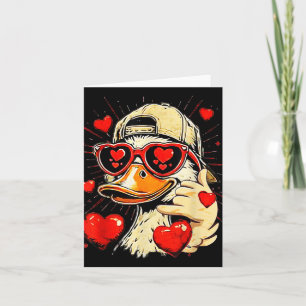 Valentine-T-Shirt Ruf Mich Erpel-Entenjagd Valenti Karte
