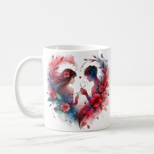 Valentine-Tasse Kaffeetasse (Links)
