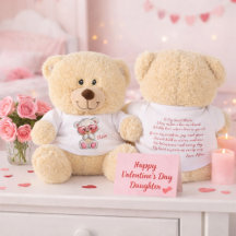 Valentine Teddy Bear for Daughters
