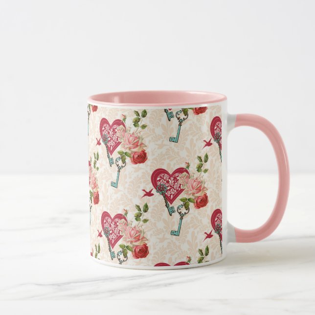Valentine Themed Tasse (Rechts)