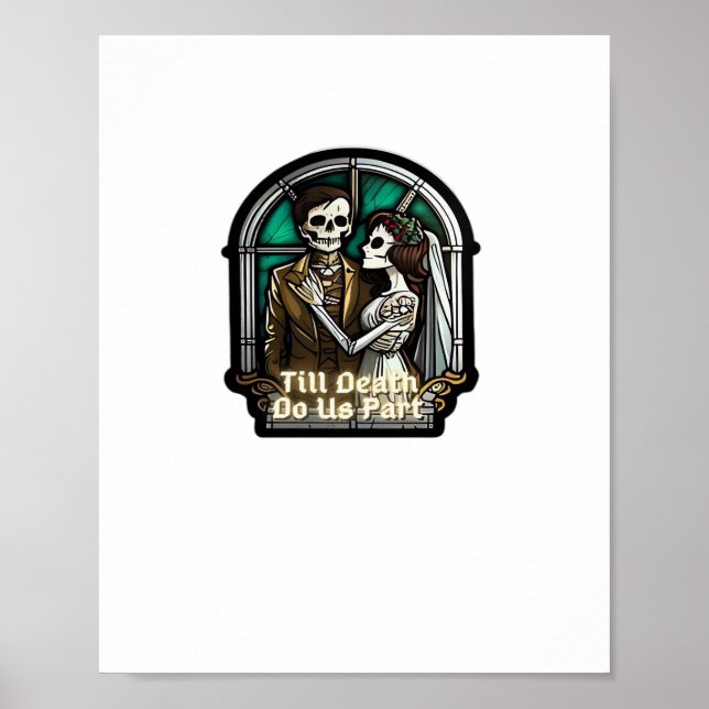 Valentine Till Death Do us Part Classic Poster (Vorne)