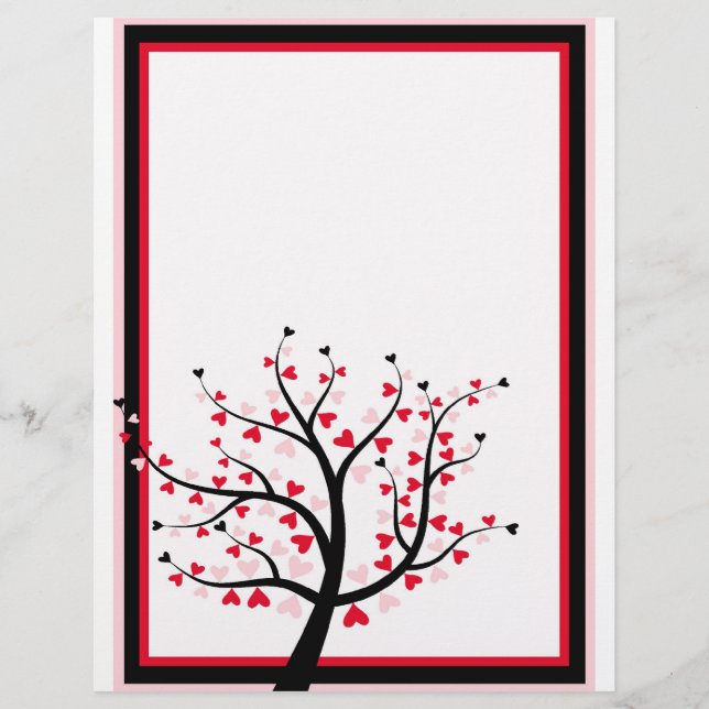Valentine Tree Letterhead (Vorderseite)