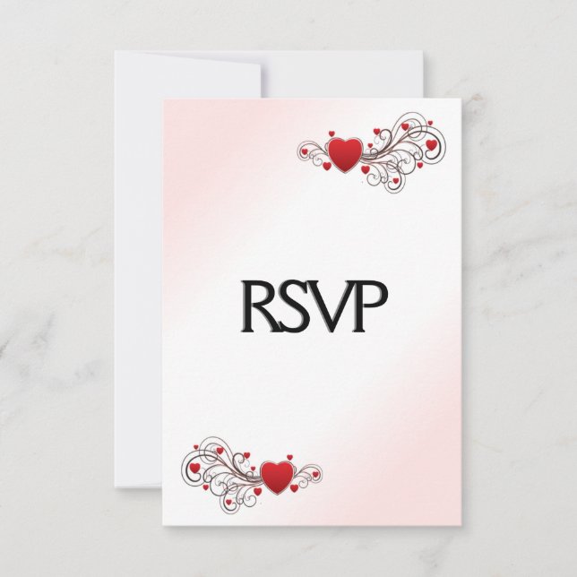 Valentine UAWG RSVP Karte (Vorderseite)