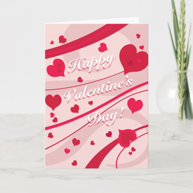 Valentine Urlaubskarte Feiertagskarte (Vorderseite)