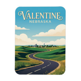 Valentine USA Magnet