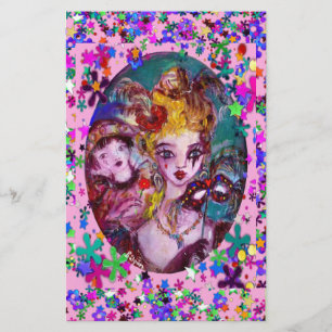 VALENTINE VENEZIANISCH MASQUERADE MASCHINE BRIEFPAPIER