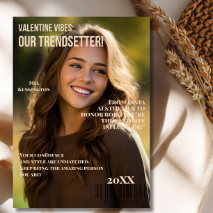 Valentine Vibes: Trendsetter Tribute Karte