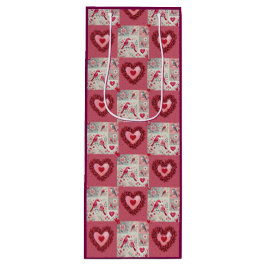 Valentine - Weinbeutel Geschenktüte Für Weinflaschen