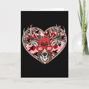 Valentine Xoxo Lustiger Hirsch Jagd Bock Männer Fr Karte