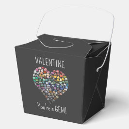 Valentine You're a Gem 100+ Crystal Gemstones Geschenkschachtel