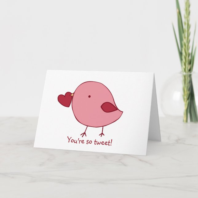 Valentinenkarte Feiertagskarte (Vorderseite)