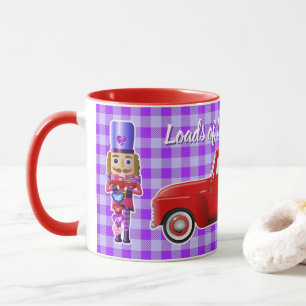 Valentinens Nutcracker mit wenig Rotem LKW Tasse