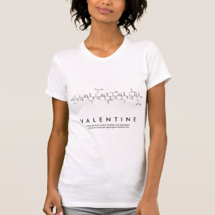Valentinepeptid-Namen-Shirt F T-Shirt