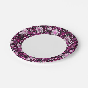 Valentiner Blumenmuster Pappteller