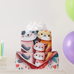 Valentiner Tagesherzen Wrapping Paper Geschenkpapier