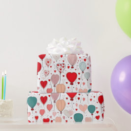 Valentiner Tagesherzen Wrapping Paper Geschenkpapier