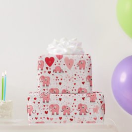 Valentiner Tagesherzen Wrapping Paper Geschenkpapier