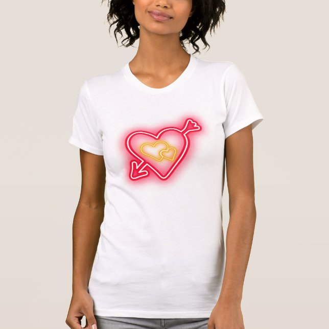 Valentinerherz T-Shirt (Vorderseite)